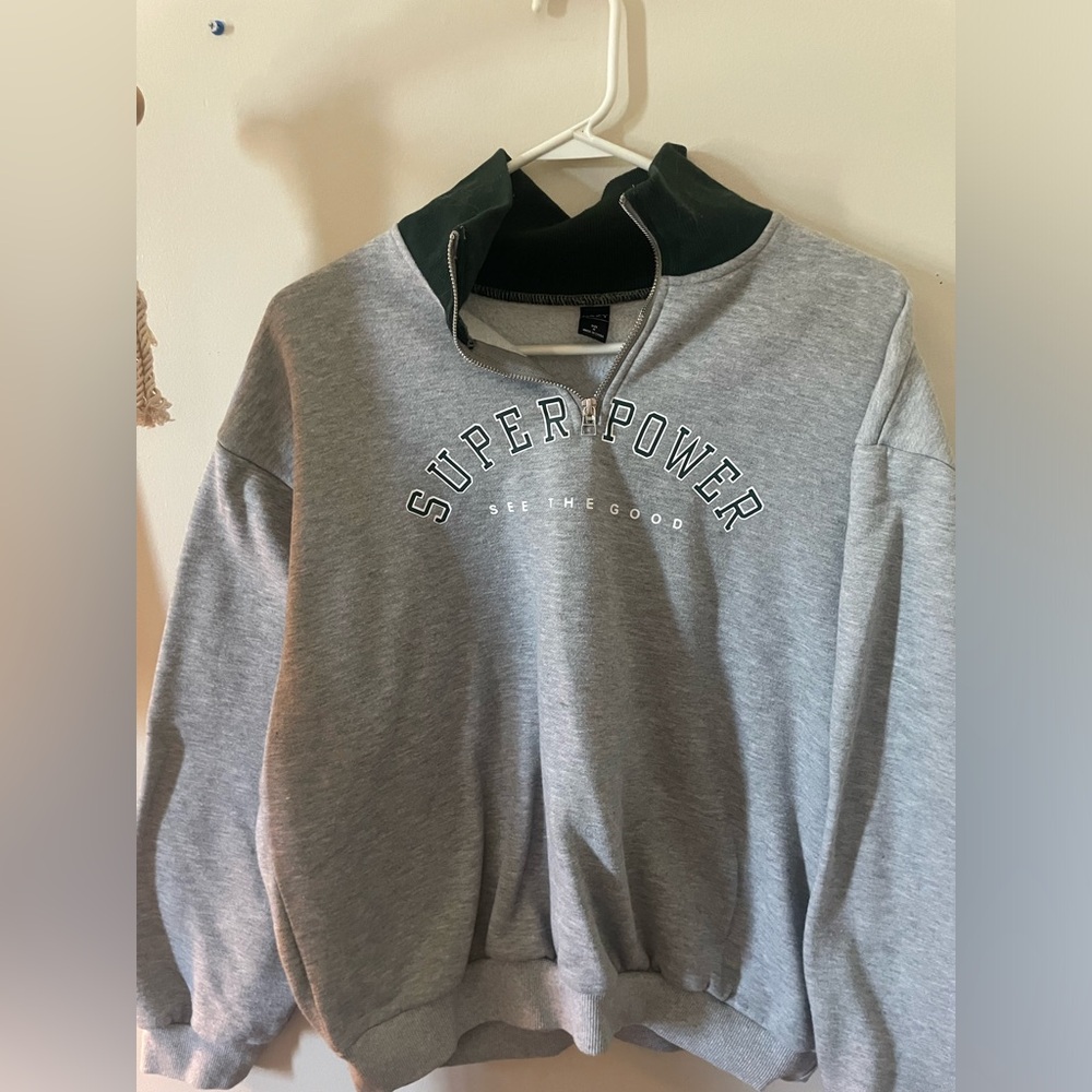 Quarter-zip sweatshirt